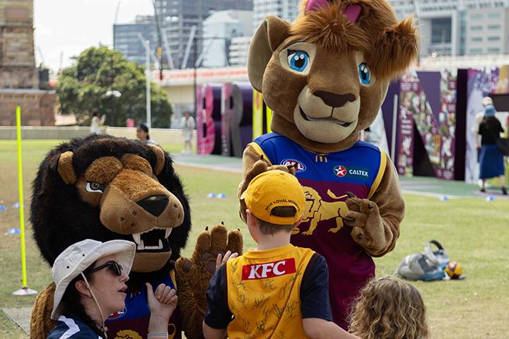 South Bank AFL Live Site