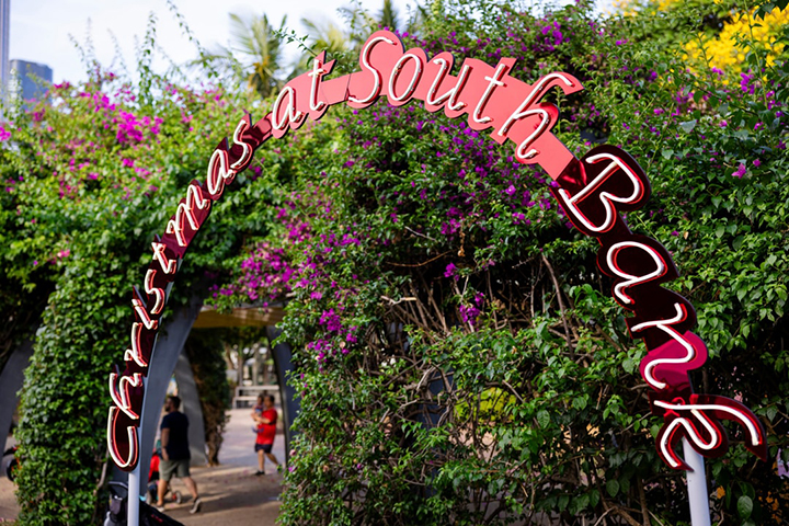 South Bank Christmas Maze - eat South Bank