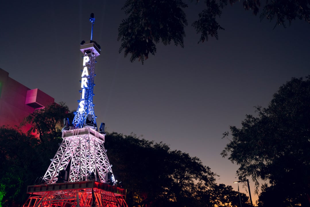 PSA: An Eiffel Tower Light Show Has Taken Over South Bank and It’s Dripping in Parisian Flair