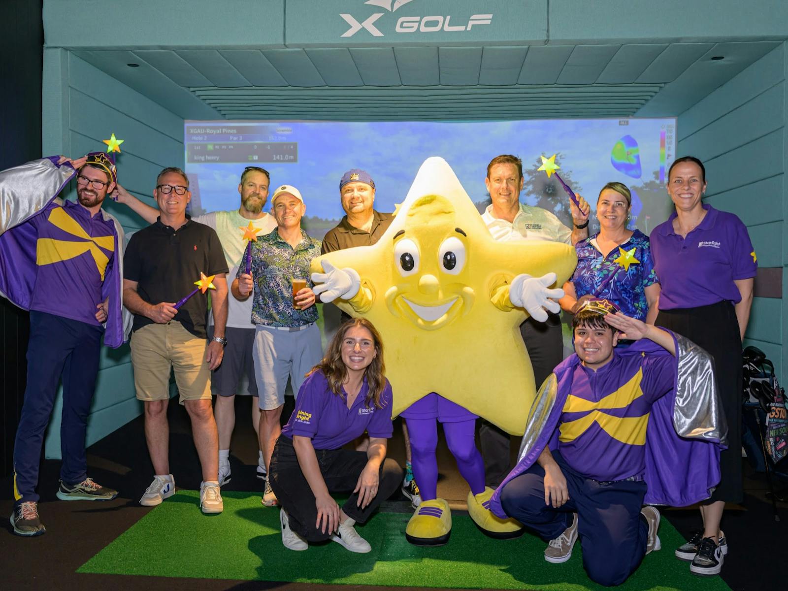 X-Golf Brisbane's Starlight Swing