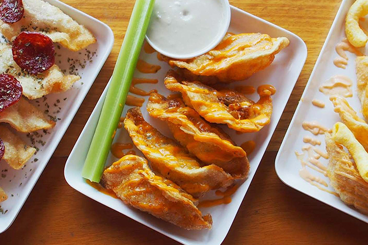 Guess Who Just Launched Buffalo Chicken Gyoza