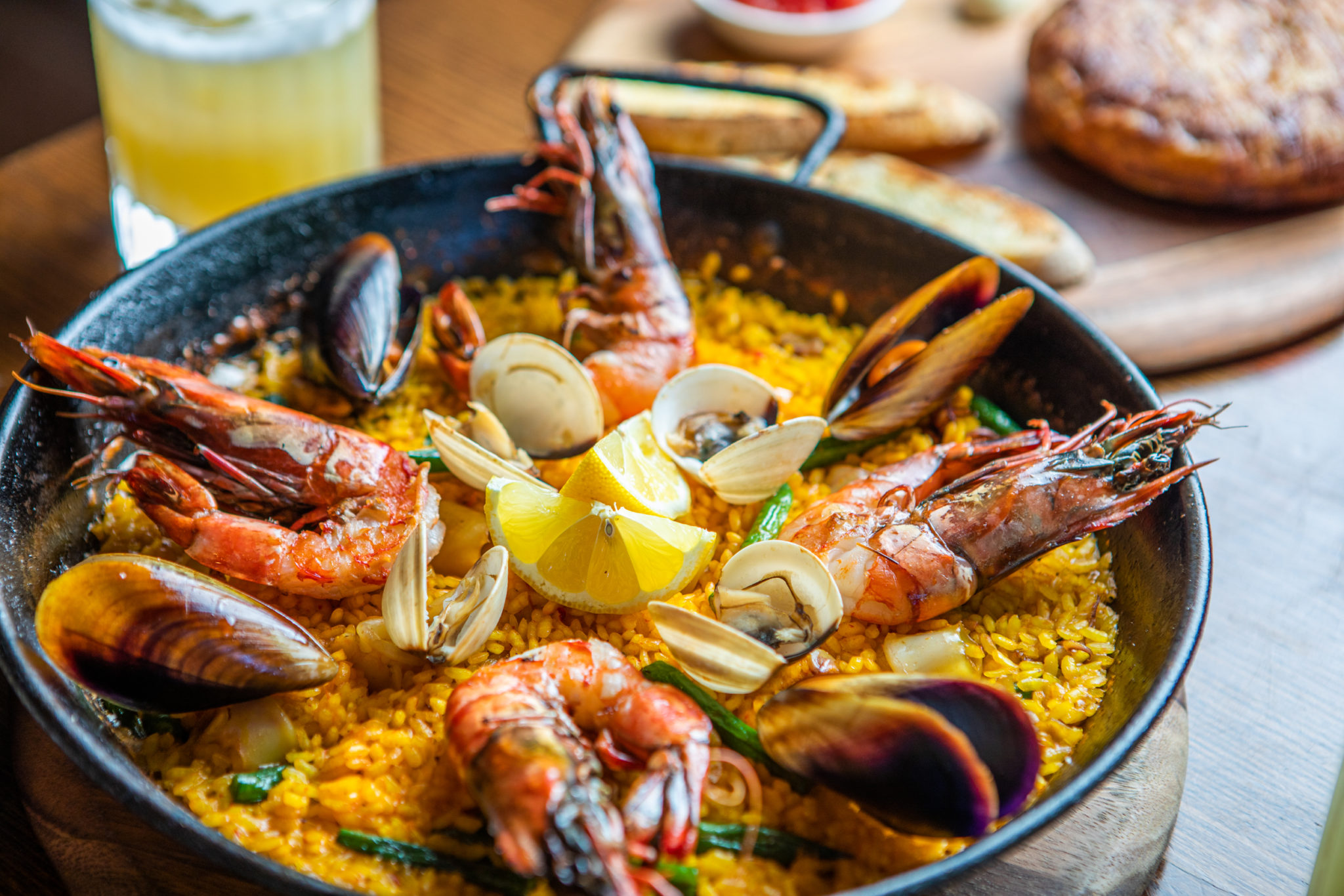 Olé's Signature Mixta Paella Recipe