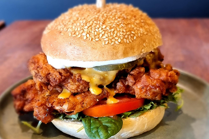 Tippler's Hop-Crusted Buttermilk Chicken Burger Recipe