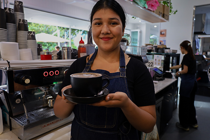 Meet Januka, The Up-And-Coming Barista At Riverside Café & Bar