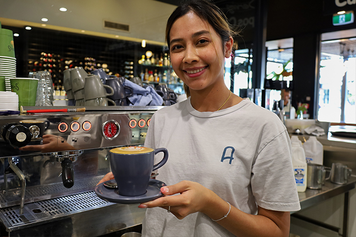 Meet Jasmine, The Sweet Smiling Barista At VICI