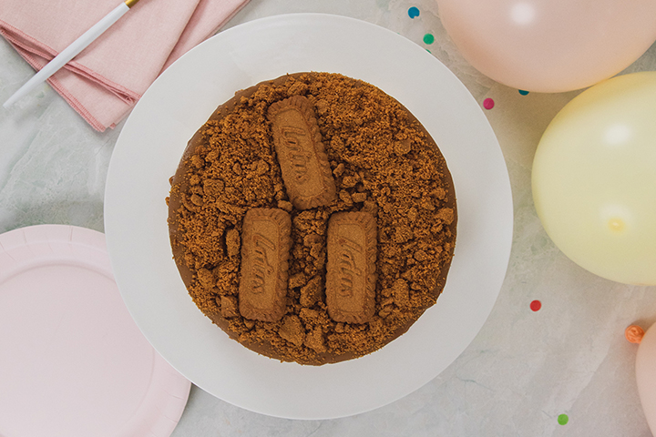 Guess Who Just Released a Biscoff Ice Cream Cake