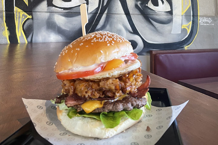 Brooklyn Depot's October Burger of the month